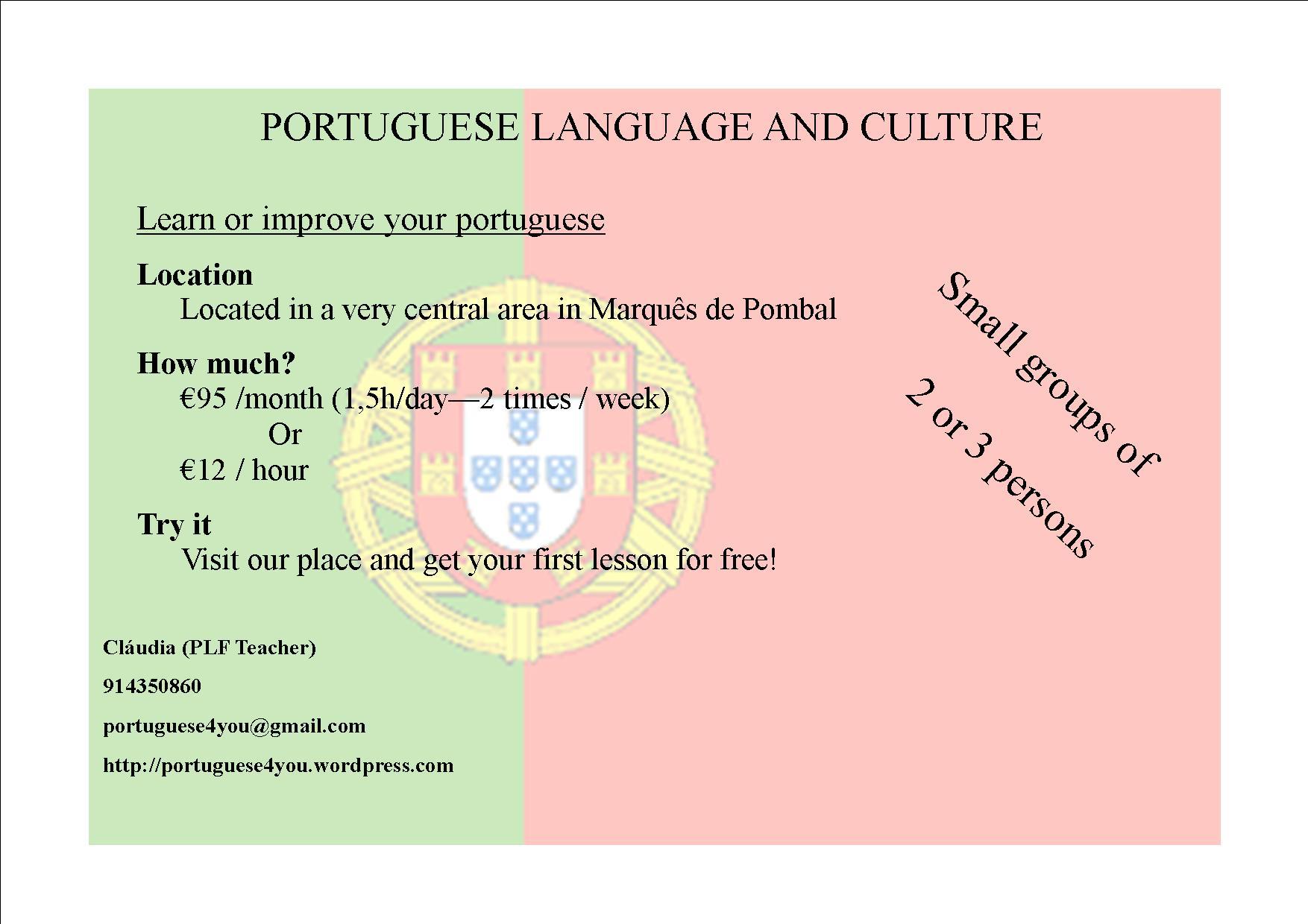 Portuguese4you's Weblog | Portuguese Language and Culture ...